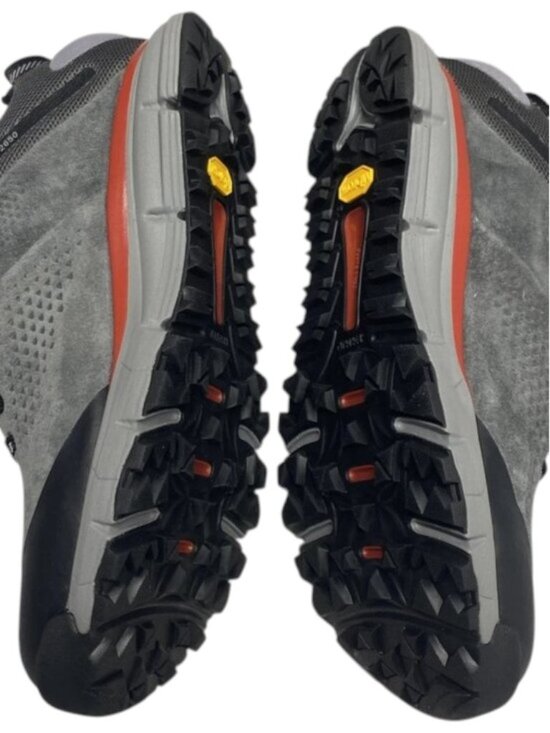 NEW DANNER Trail 2650 GTX Men\'s US 9.5 Hiking Shoe Black Oilve / Yellow GTX